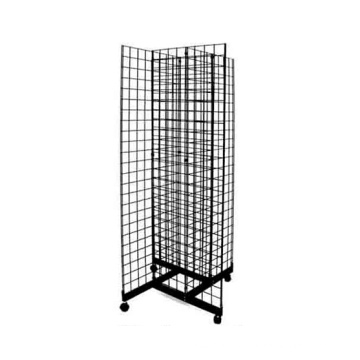 Triangle Wire Mesh Display Rack/Display Stand